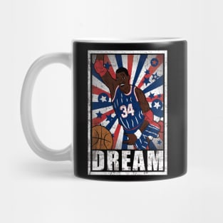 Olajuwon Basketball The Dream Houston 34 Legend Mug